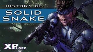 The Full Story of SOLID SNAKE  Metal Gear Solid  Gaming Lore [upl. by Vitoria]