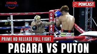 Albert Pagara vs Virgil Puton Boxing Full Fight  The Comeback  Prime High Definition Release [upl. by Gilliette893]