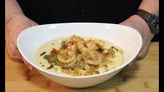 Cheesy Shrimp and Grits Southern Classic Recipe [upl. by Santoro]