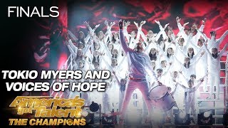 Tokio Myers And Voices Of Hope Childrens Choir Stun The Crowd  Americas Got Talent The Champions [upl. by Nnylsia]