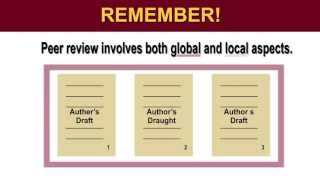 Peer Review Commenting Strategies [upl. by Alisan]