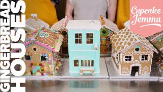 Gingerbread House Recipe and Decorating Party  Cupcake Jemma [upl. by Faubert]