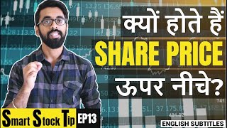 Why Share Prices move UP and DOWN  How Stock Market works [upl. by Meakem]