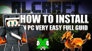 RL craft  How to download RL craft in PC HINDI  Full guid step by step very EASY [upl. by Yrokcaz]