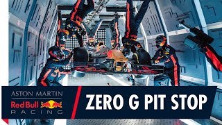 Taking an F1 Pit Stop to a whole new level  Aston Martin Red Bull Racings Zero Gravity Pit Stop [upl. by Jansen]