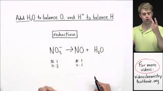 How to Balance Redox Equations in Acidic Solution [upl. by Katinka]