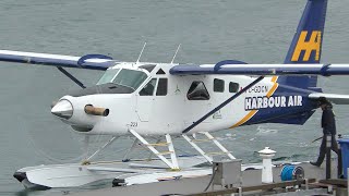 Harbour Air DHC2T Turbo Beaver Landing [upl. by Imarej]