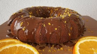 Chocolate Orange Cake  Kugelhopf kuglof sa pomorandžom i čokoladom [upl. by Ahsinert]