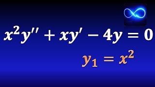84 Encontrar segunda solución de la ecuación diferencial EJERCICIO RESUELTO [upl. by Iht630]