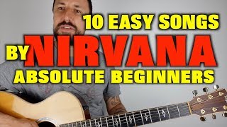 10 Easy Nirvana Songs For Beginners [upl. by Aik]