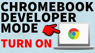 How to Turn On Chromebook Developer Mode  Put Chromebook in Dev Mode [upl. by Aihn237]