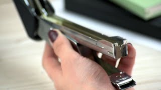 Fix Spring on Stapler Stanley Bostitch B600 [upl. by Rhu]