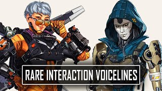 Apex Legends ASH RARE Interaction Voicelines  Season 11 [upl. by Neelloc]