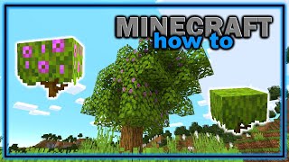 How to Get Azaleas and Azalea Trees 118  Easy Minecraft Tutorial [upl. by Fleming783]