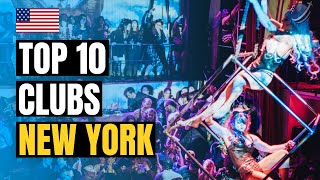 Top 10 Best Nightclubs in New York City 2025 [upl. by Kariv]