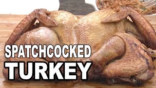 How to Spatchcock a Turkey  Recipe [upl. by Herminia423]