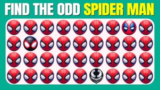 Find the ODD Spider Man – Marvel Spider Man 2 Game Edition Quiz Quizzer Odin [upl. by Euqinay]