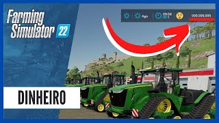 Dinheiro infinito no FS22  FARMING SIMULATOR 22 [upl. by Gnil855]