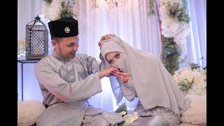 MALAYSIA WEDDING  Nasrullah amp Maizatul Solemnization Nikah 2018 [upl. by Carbrey]