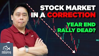 Stock Market in a Correction Year End Rally Dead [upl. by Apgar]