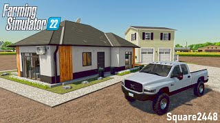 Building A House amp Moving In  Xbox  FS22 Homeowner [upl. by Neron816]