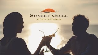 Waterfront Restaurant in Tampa Bay  Sunset Grill At Little Harbor Ruskin FL [upl. by Ateuqal]