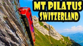 Mt Pilatus Switzerland  Golden Round Trip Travel Guide [upl. by Roman]