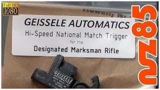 AR15  Geissele DMR Trigger Installation amp Adjustments [upl. by Diandre]