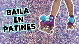 Tutorial Aprende a BAILAR EN PATINES rollerdance [upl. by Nwahsauq]