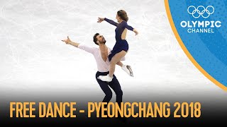 Figure Skating  Ice Dancing  Free Dance  PyeongChang 2018 Replays [upl. by Ogires770]