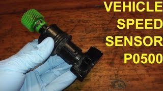 Vehicle Speed Sensor P0500 Replacement [upl. by Airetas]