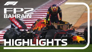 2020 Bahrain Grand Prix FP2 Highlights [upl. by Hizar817]