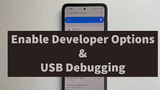 Samsung Galaxy A51 How to enable Developer Options and USB Debugging mode [upl. by Izak]