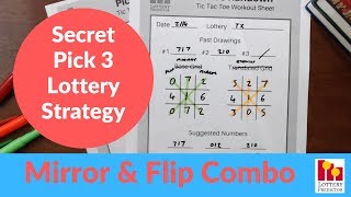 Secret Lottery Strategy To Win Pick 3 [upl. by Nevram]