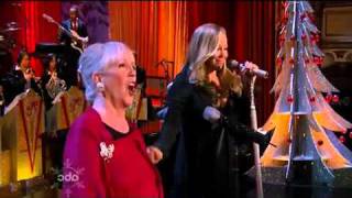 Mariah Carey amp Patricia Carey  O Come All Ye Faithful Live at ABC Christmas Special [upl. by Kimmi]