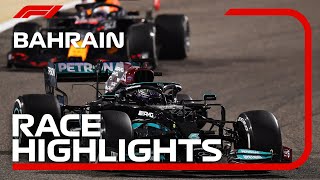 Race Highlights  2021 Bahrain Grand Prix [upl. by Emoraj]