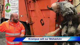 Krampus erlebt die Altstadt Salzburg [upl. by Ollie]