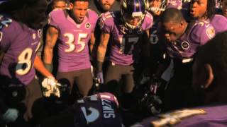 Go Inside The Huddle With Ray Lewis [upl. by Neersan146]