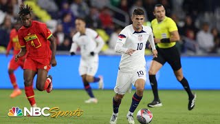 USMNT vs Ghana  Extended Highlights En Español  10172023  NBC Sports [upl. by Anhsirk]