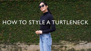 12 Ways To Wear A Turtleneck  How To Style A Turtleneck [upl. by Tyree]