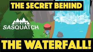 Sneaky Sasquatch  THE SECRET BEHIND THE WATERFALL 😮  Apple Arcade [upl. by Seugram]