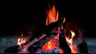 Cozy Crackling Fire – 9 Hour HD Virtual Fireplace – Sleep Sound Ambience Romance [upl. by Lamphere191]