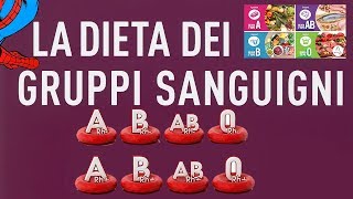 La dieta dei GRUPPI SANGUIGNI [upl. by Ongun]