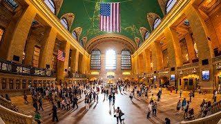 Walking Tour of Grand Central Terminal — New York City 【4K】🇺🇸 [upl. by Ridglea]