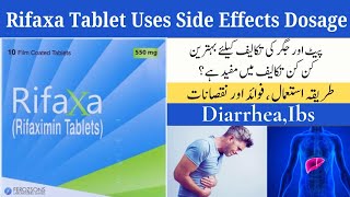 Rifaxa 550mg Uses  Rifaximin 550 Mg Tablet Uses In Urdu [upl. by Dahle]