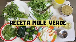 Cómo preparar mole verde [upl. by Kcirad]