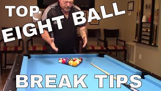 Eight Ball Break Tips [upl. by Japheth]