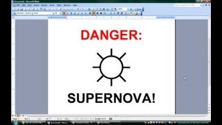 How to Make Signs With Microsoft Word  Microsoft Office Software [upl. by Llehsor]