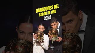 Ganadores del Balón de Oro 2024 [upl. by Atiluap]