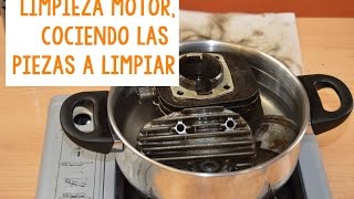 Reparar un motor gripado limpieza de motor  Part 4 [upl. by Survance899]